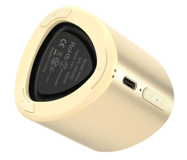 Tronsmart Mini głośnik Nimo 5W Bluetooth 5.3 złoty - 1269107 - zdjęcie 4